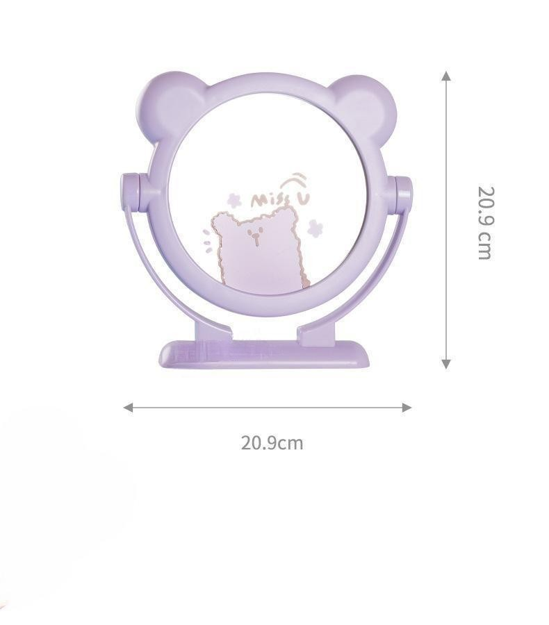 Fashion Wall Espejo Little Makeup House Decor Travel Cosmetic Small Home Floor Portable Table Mirror