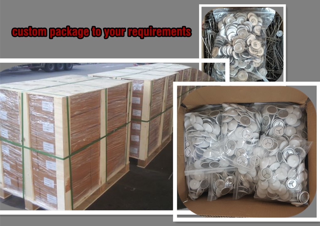 Plastic Cover dome caps Speed Clips Fixing Thermal Insulation Layer