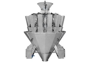 China Anchovy Fish 1420mm 50g 14 Head Multihead Weigher wholesale
