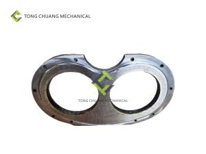 China Alloy Concrete Pump Spare Parts Glasses Plate DN200/DN230/DN235/DN260 wholesale