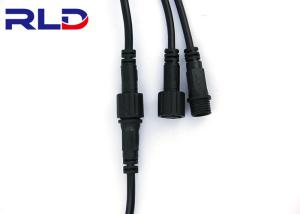 China IP67 Waterproof Circular Connectors 2 Pin Male Female Waterproof Cable Connector wholesale
