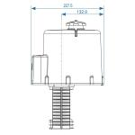Refrigeration Hvac Valve Actuator Electrically Controlled 50Hz