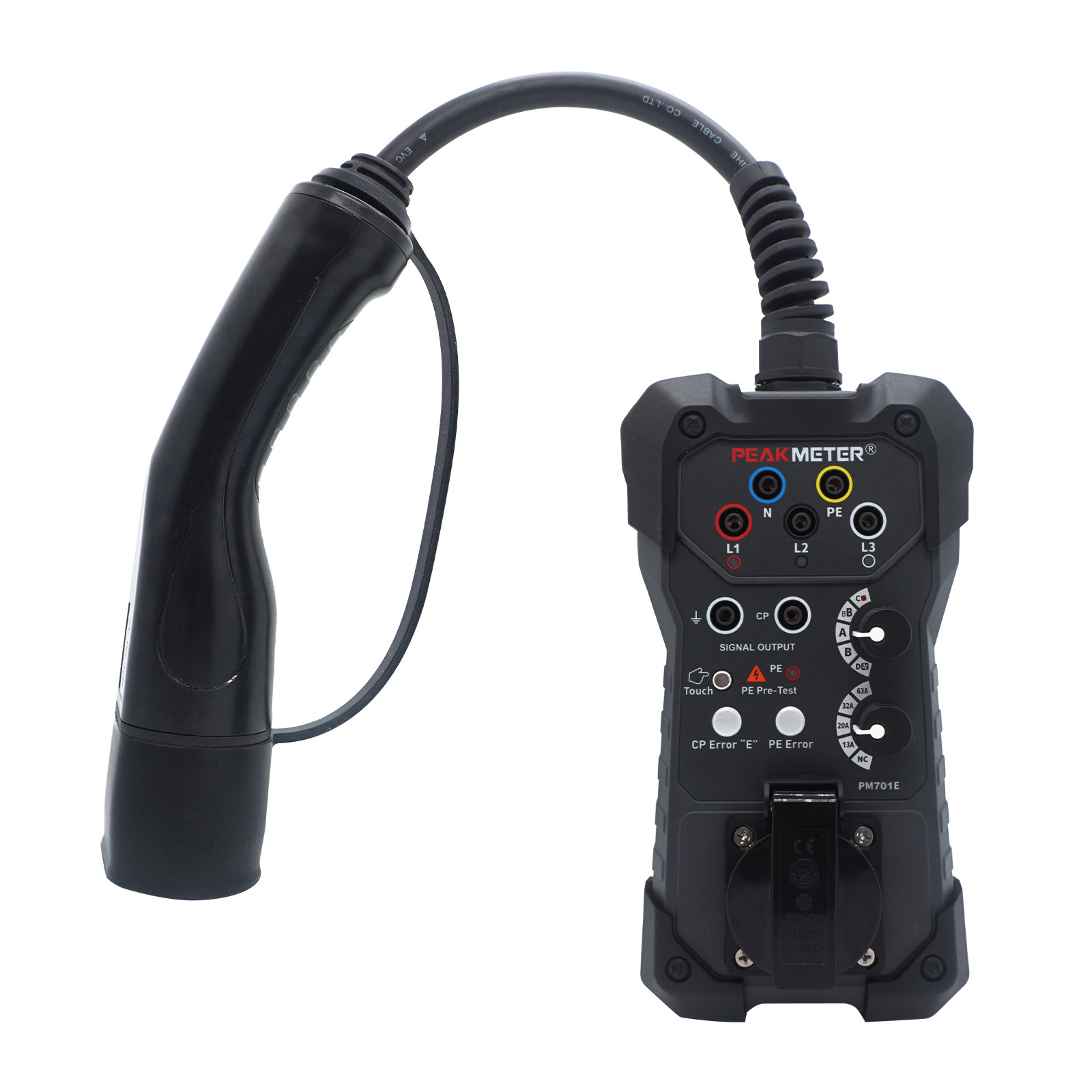 Top Current Simulation Evse Tester With IP54 GFCI And CP Pre Testing AC Charging Station