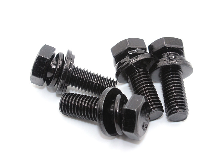 Assorted M4-M12 Grade 8.8/10.9/12.9 Hex Bolts with Spring Lock Plain Washer Assemblies