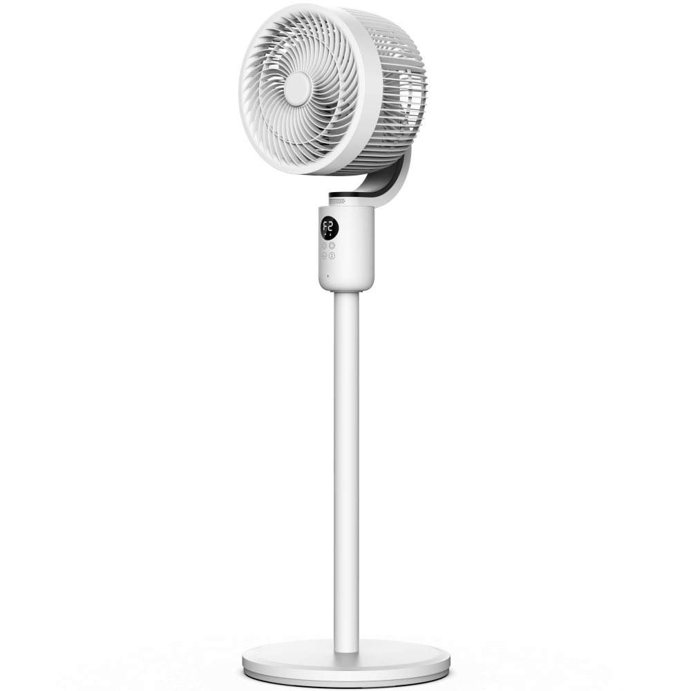 Improved Air Circulation with Voice Control Bathroom Fan and Electric Stand Fans