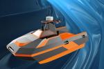 Hawkvine USV006 Topographic Survey Boat Top Speed 15 Knots Double M Muti-Body