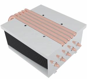 China Customized Skived Fin Heat Sink Heat Transfer Copper Screw Mount wholesale