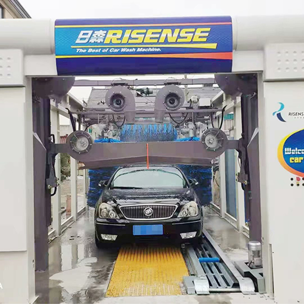 Tunnel Car Wash Machine With Shampoo Consumption Of 7ml/Set Output Power 1500W