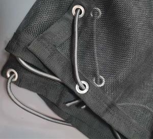 China Warp Knitted PVC Coated Mesh Fabric for Fence Safety wholesale