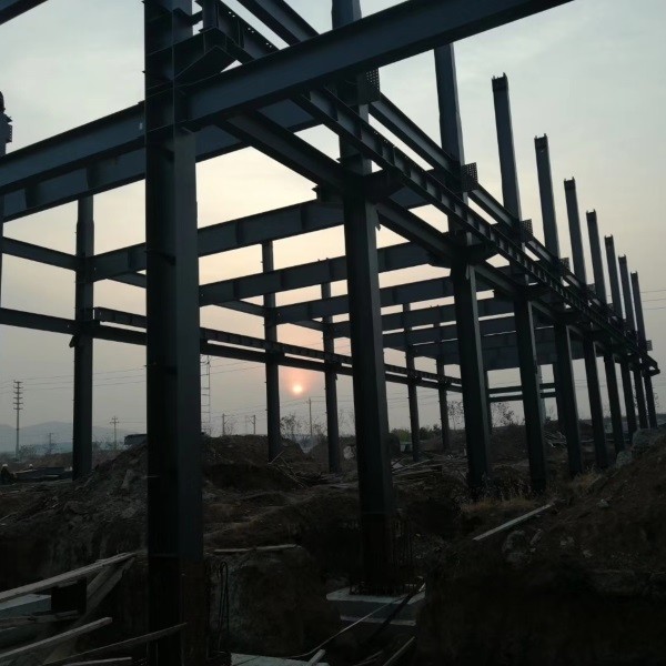 Prefabricated Frame Fireproof Large Span Steel Structure Workshop