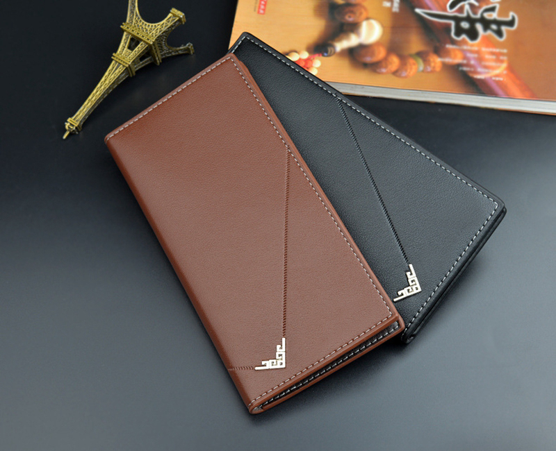 Vintage Style Minibook Fashion Men's Wallet PU Leather Multifunction Card Holder