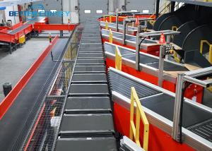 China Parcel Mail Cross Belt Sorter Conveyor For Bucket Modular Belts wholesale