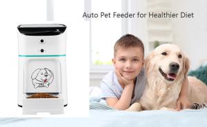 China Remote Control 2MP camera 550mL Automatic Animal Feeder wholesale
