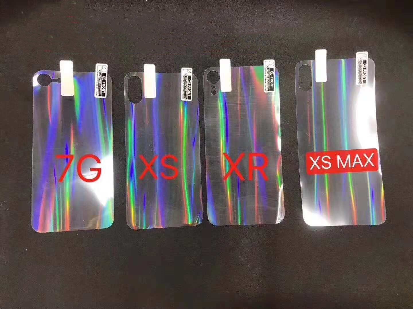 Colorful Polar Light Phone Back Film For IphoneXS MAX IphoneXR IphoneXS IphoneX Iphone8 Iphone7 Iphone8 Plus Iphone6plus