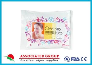 China Nonwoven Hand Makeup Remover Wipes Feminine Hygiene Individual Resealable Pack wholesale