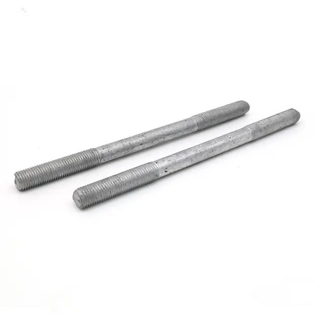 Polishing Grade 10.9 Threaded Stud Bolts Available with Hexagon Head