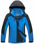 100% Polyester Womens Custom Outdoor Clothing , Breathable Rain Jacket