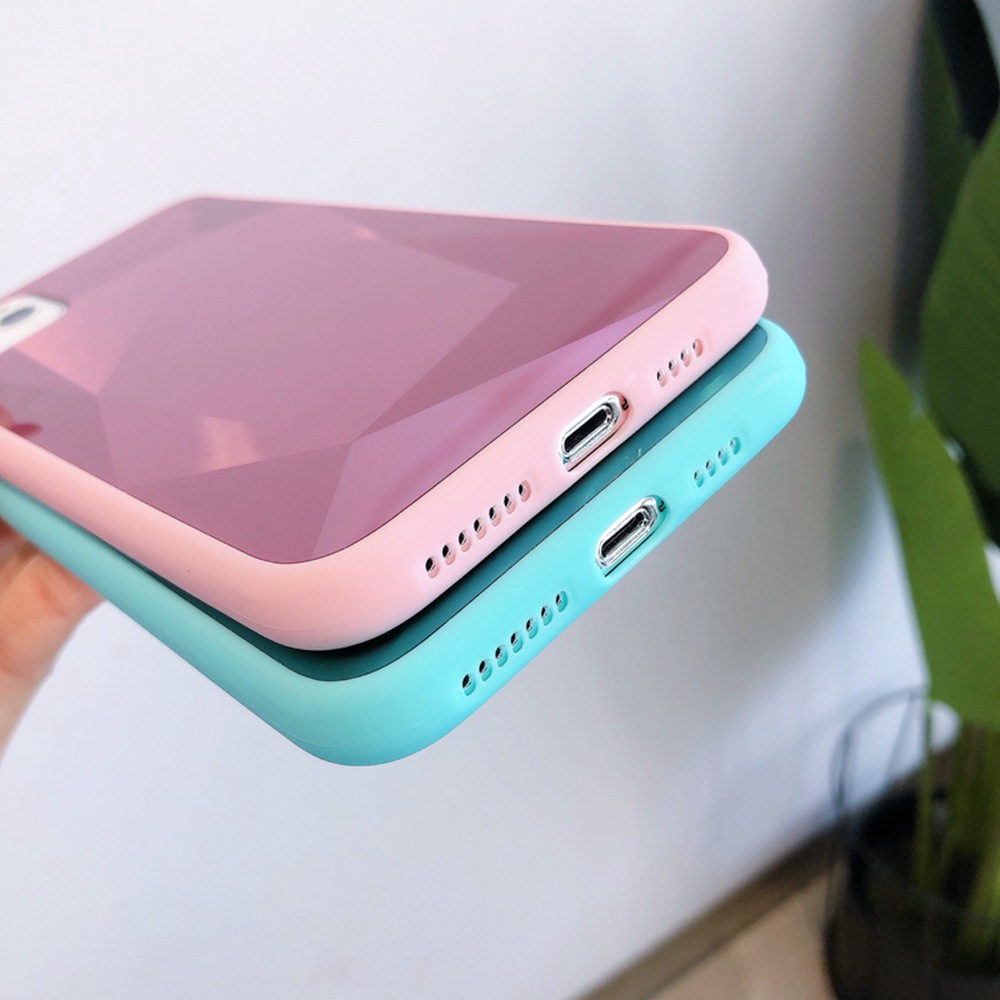 Custom Blue TPU Acrylic Shockproof Cover For Iphone 11 Pro Max Mobile Cell Phone Case