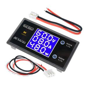 China Dc 0-100v 10a 1000w Lcd Digital Voltmeter Ammeter Wattmeter wholesale