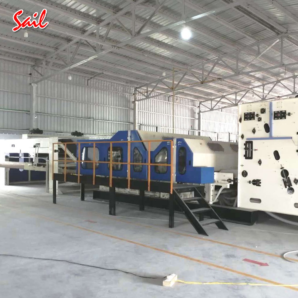 Thermal bonding padding polyester machinery