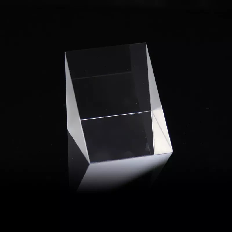 40*40mm Optical Glass Bk7 / K9 Quartz Spectrometer Equilateral Triangular Prism