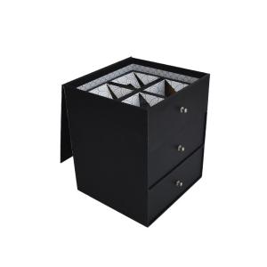 China Multi Layer Drawer Style Jewelry Storage Box Multifunctional Ring Packaging wholesale