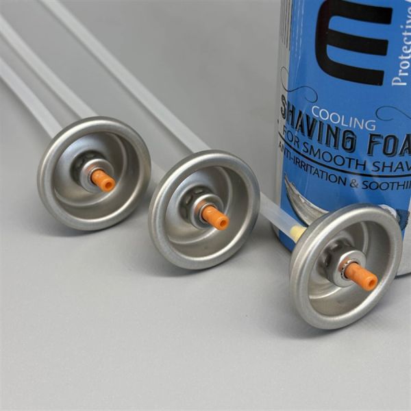 Aerosol Shaving Valve - Premium Foam Dispenser for Grooming Cans, Suitable for Personal and Professional Use, Reliable Operation