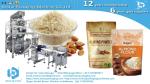 Almond powder zipper pouch automatic weighing packaging doypack machine
