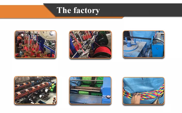 4 Strands Braided Polyester Combination Rope for Industrial and Heavy Duty Applications