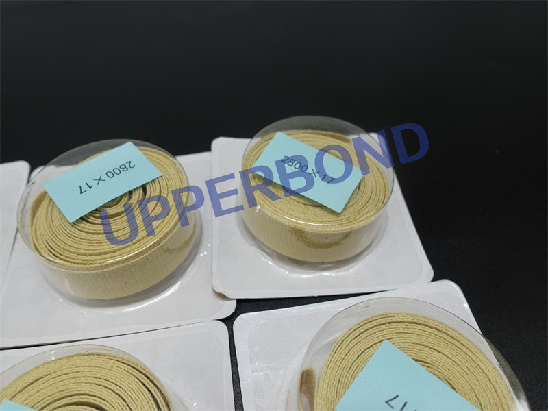 2715x12.5 Garniture Kevlar Fiber Tapes For KDF2 ZL21 ZL23 Cigarettes Filter Rod Machine