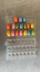 Rectangle 21 Pallets Plastic Packaging Macaron Tray Customizable