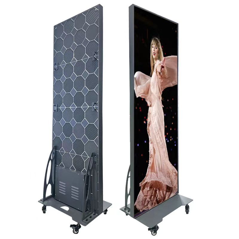 Ultra Bright Indoor Poster LED Display with Premium SMD LEDs and IP31 Protection
