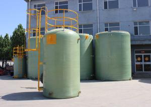 China Water Reservoir Frp Plastic Chemical Tanks Cylindrical Vertical 30000 Gallon wholesale