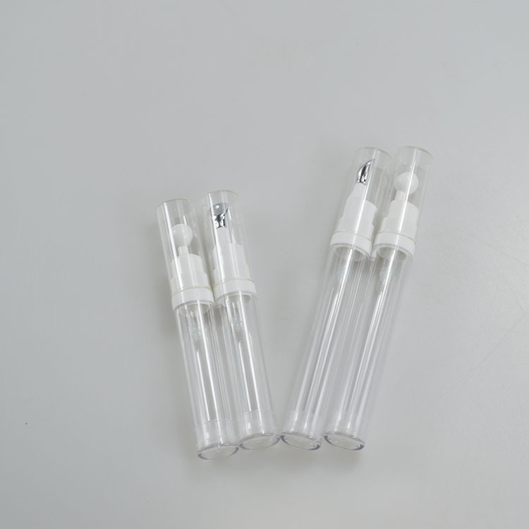 5ml 10ml AS Plastic Empty Airless Vacuum Pump Bottle for Eye Cream Customized Color
