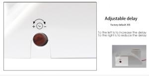 China White E27 Lamp Holder Photosensitive Regulation Easy Installation 140 Degrees wholesale