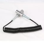 7 Core Male Curly Cord Cable Trailer Extension Cable With 4.5M Cable Length