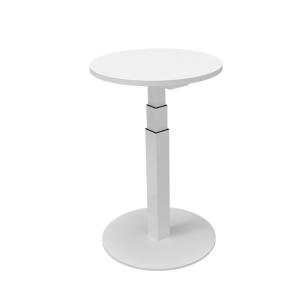 China Single Leg Height Adjustable Sit To Stand Steel Executive Desk wholesale