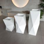 Fiberglass Resin Flower Pot Box Large Size Shopping Flower Planter Box