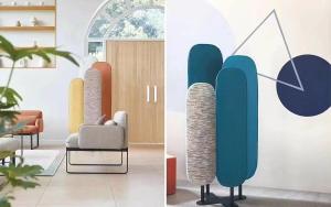 China Privacy Screen Freestanding Acoustic Office Dividers PET Acoustic Partition wholesale