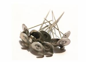 China Galvanized Steel Heat Shield Blankets Dome Cap Lacing Anchor Pins wholesale