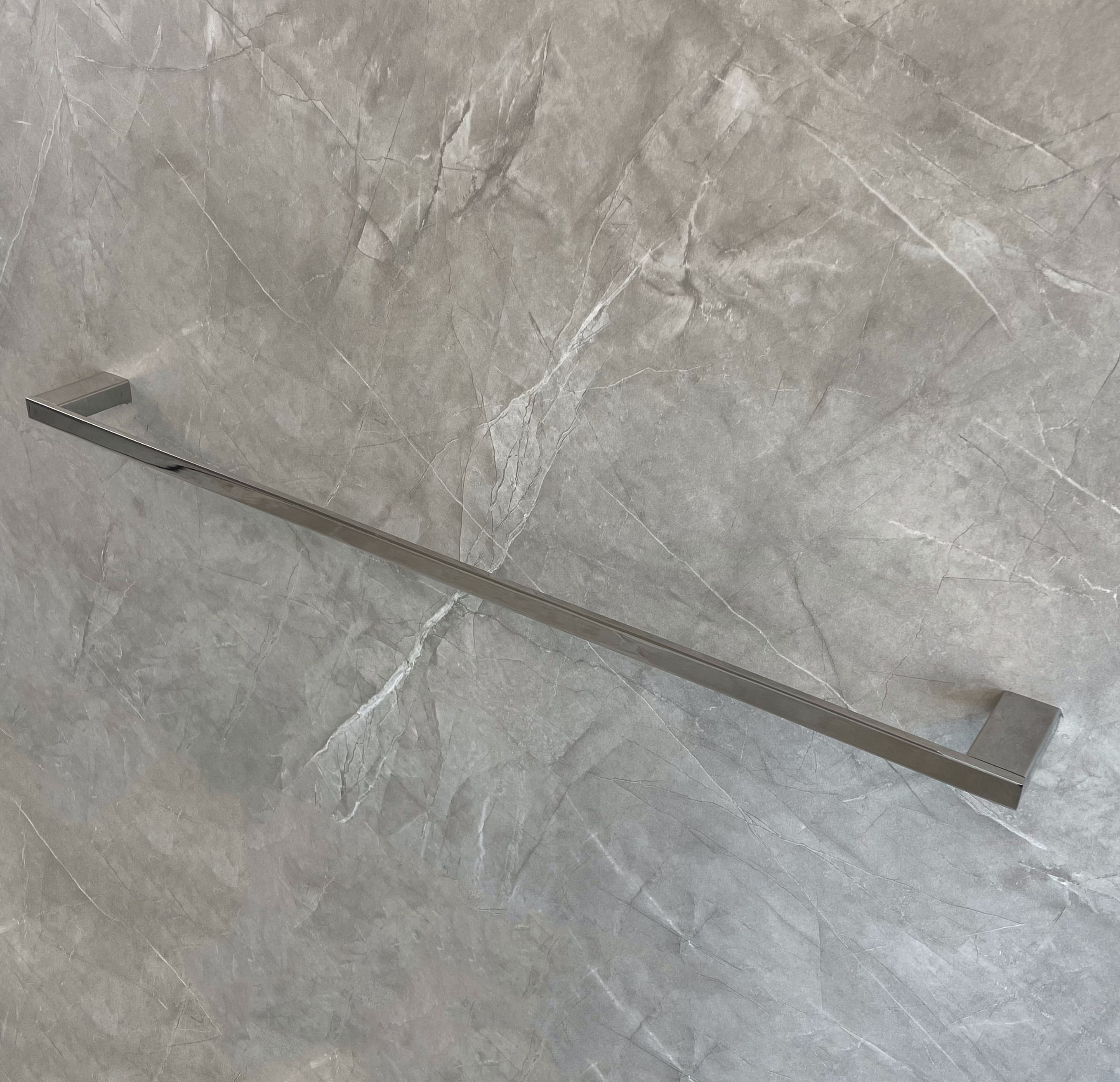 Brushed Bathroom Towel Bars Thicken Stainless Steel Shower Towel Rack Bath Accessories