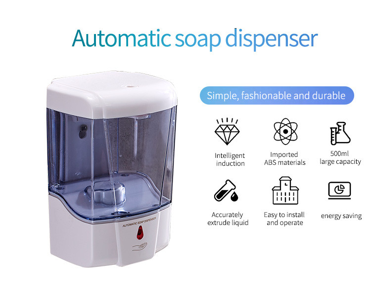 Smart Alcohol Foam Gel Automatic Sensor Soap Dispenser