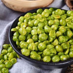 China Fried Wasabi Green Peas wholesale