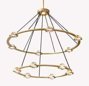 China éClatant Two Tier Round Chandelier 48'' wholesale