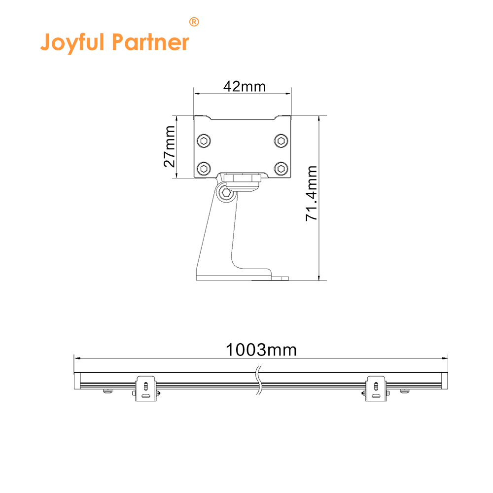 DC24V Voltage IP65 Waterproof RGB Light Bar Exterior Wall Wash Lighting For Outdoor Lighting Projects