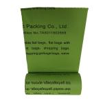 Nontoxic D2W Green Bio Degradable Trash Bags Biodegradable Star Sealed