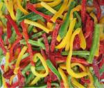 Frozen Mixed Red & Green Sweet Pepper Stripes