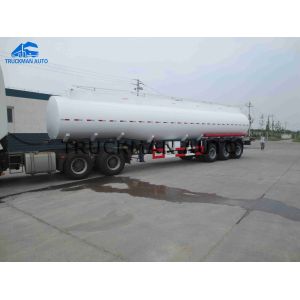​50000 Liter 50m3 Tank Semi Trailer High Capacity With 3-8 Comdepartment