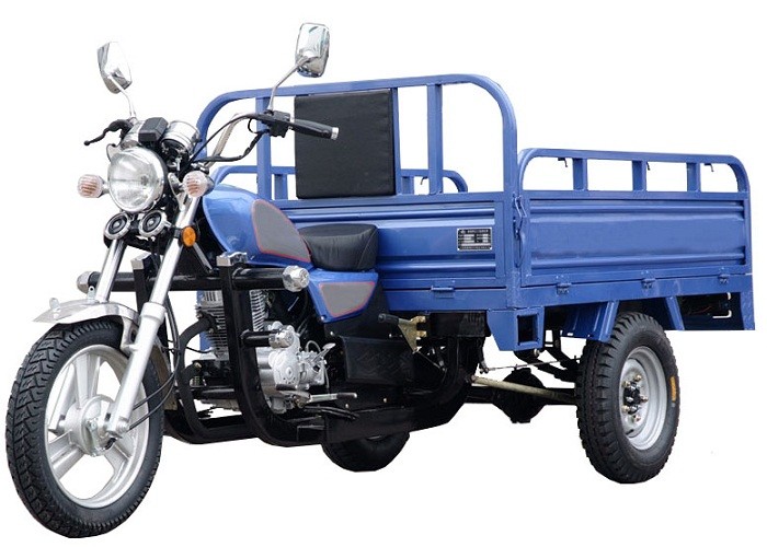 Gasline Cargo Motorbike 3 Wheel Motorized Tricycle Open Body Type For Adults