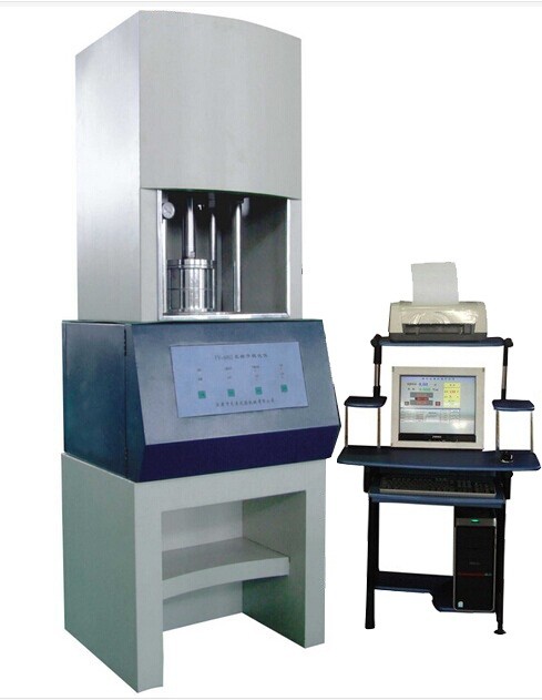 Industrial Rubber Testing Equipment Rotorless Rheometer / Rubber Vulcanizing Machine